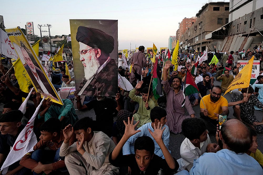 Mideast War Anniversary Global Reax: one-year anniversary of the Israel war in the Gaza Strip_12