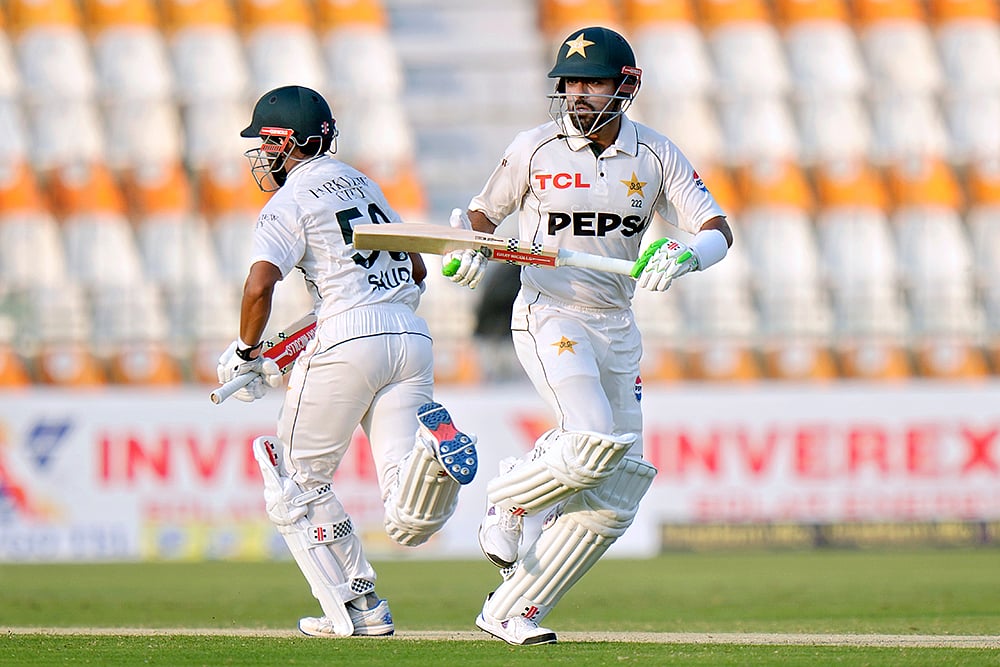ENG vs PAK 1st Test , Babar Azam and Saud Shakeel