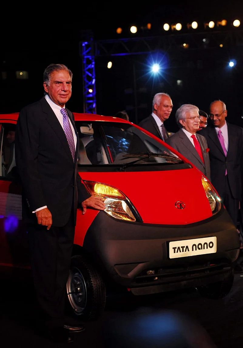 Ratan Tata launched the Tata Nano, touted as the cheapest car in the world