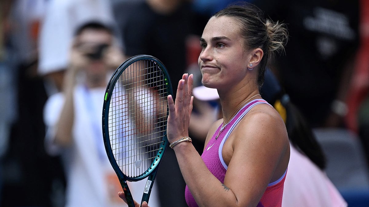 The Wuhan Open has been out of the calendar for the last five years, but Aryna Sabalenka has settled back in quickly. - null