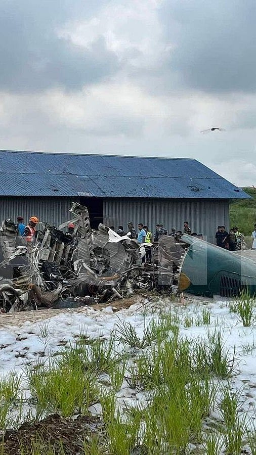 Saurya Airlines Crash From July 2024 |  - X/@being_gorkha27