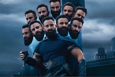 Raavan with a Buzzcut: Saif Ali Khan as Raavan in Adipurush 