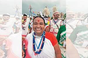 Photo: Chinki Sinha : Woman Power: Sushma Asur, a poet belonging to the Asur tribe, in Ranchi, Jharkhand