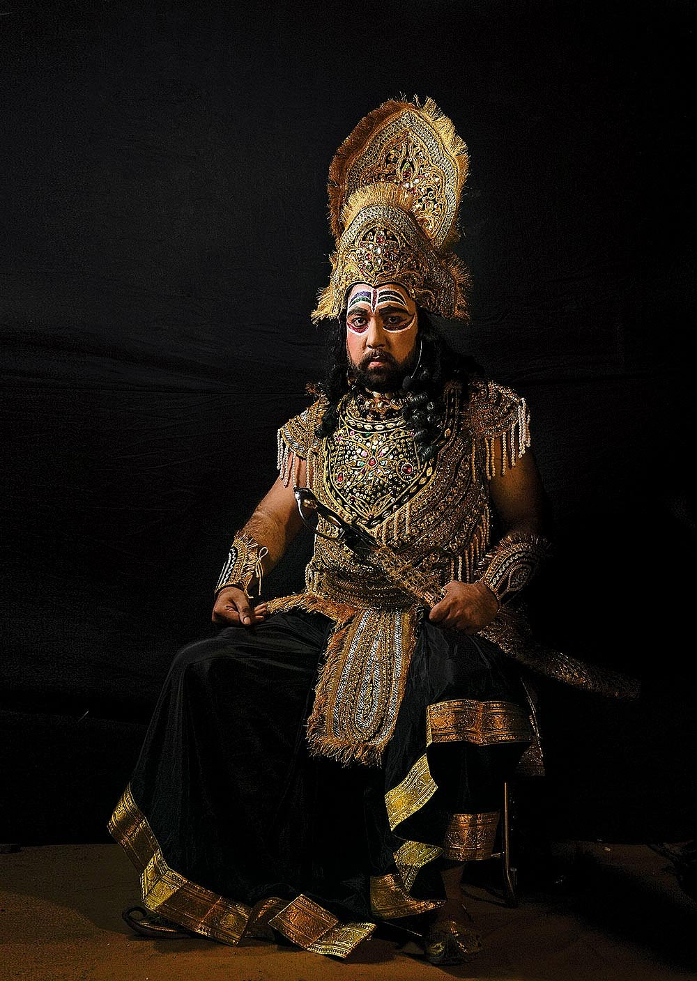 Handa, just as he is about to walk up to the stage
