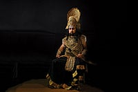 Why People Cry When Raavan Dies Photo: Vikram Sharma : Pankaj Handa in the Raavan costume
