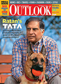 Ratan Tata: Exit Stage Right | From Our Archives Outlook issue cover Ratan's Tata