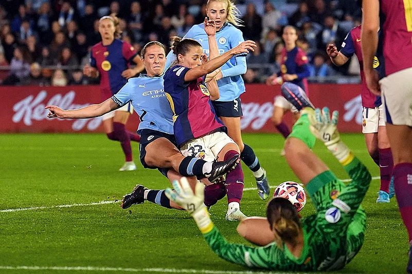 UEFA Womens Champions League Manchester City vs Barcelona photo gallery_Naomi Layzell