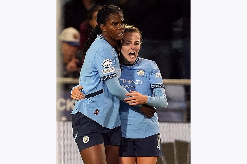 UEFA Womens Champions League Manchester City vs Barcelona photo gallery_Khadija Shaw