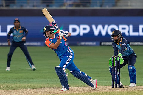 Women's T20 WC: India's Shafali Verma bats against Sri Lanka