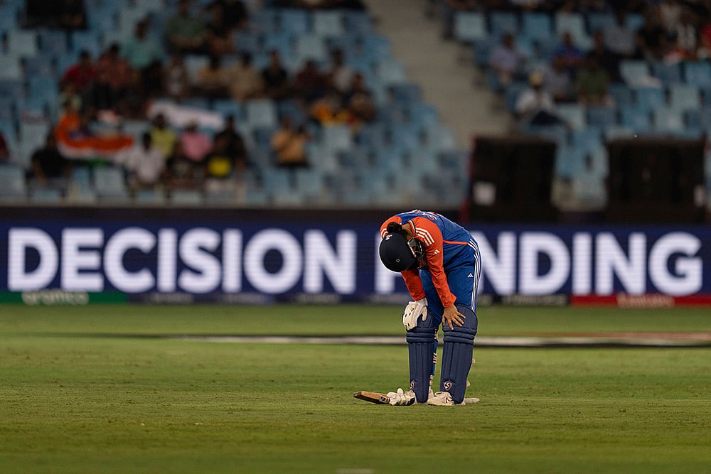 2024 Emirates Womens World T20 Cricket India vs Sri Lanka Photo gallery_Smriti Mandhana