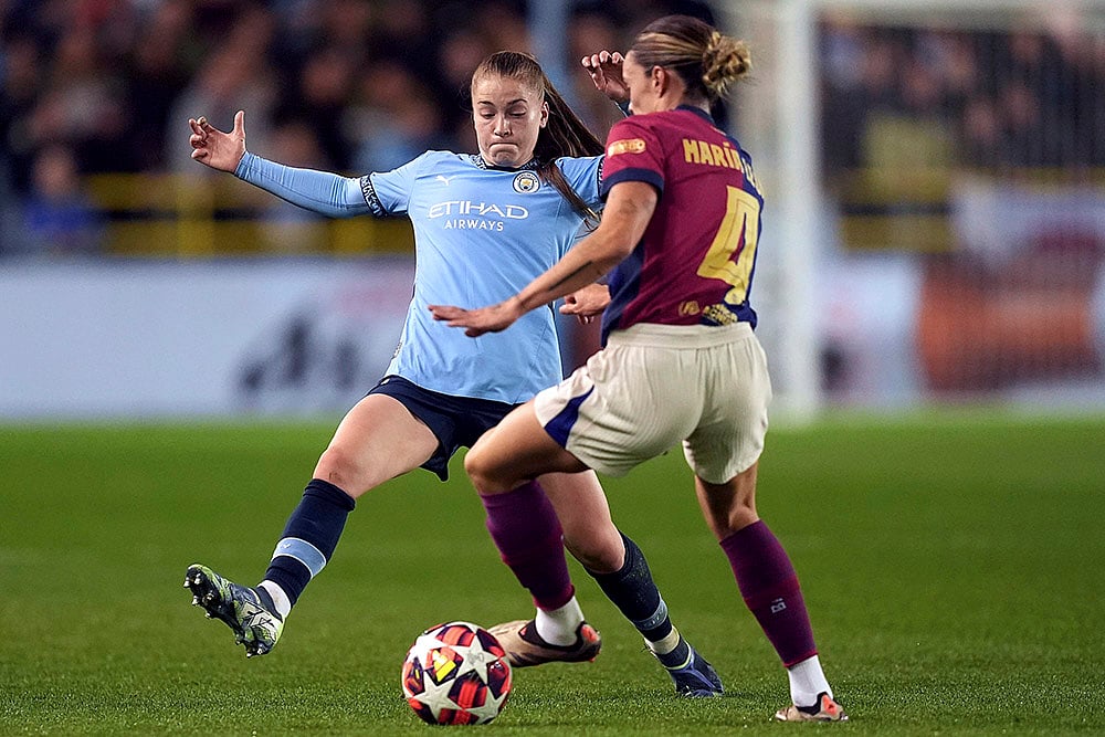 UEFA Womens Champions League Manchester City vs Barcelona photo gallery_