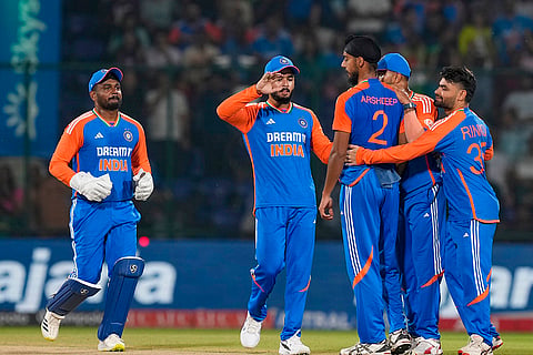 India vs Bangladesh: Arshdeep Singh celebrates wicket of Parvez Hossain Emon