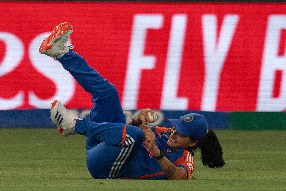 2024 Emirates Womens World T20 Cricket India vs Sri Lanka Photo gallery_Renuka Thakur
