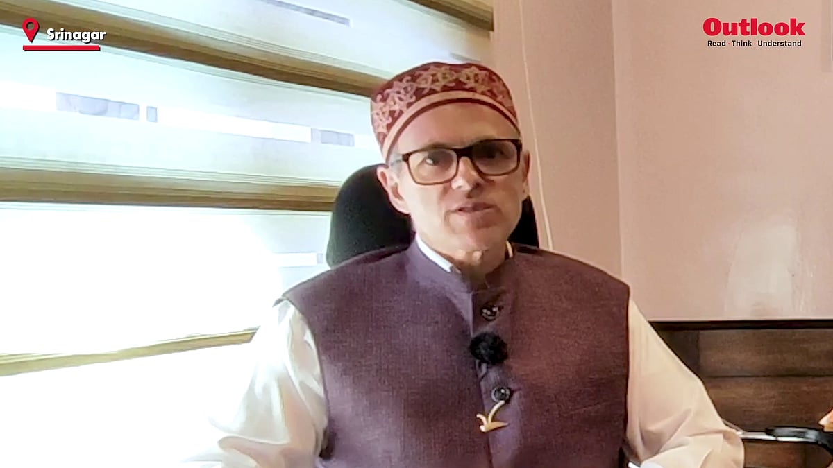 Outlook's Ubeer Naqushbandi Speaks with National Conference's Vice President Omar Abdullah