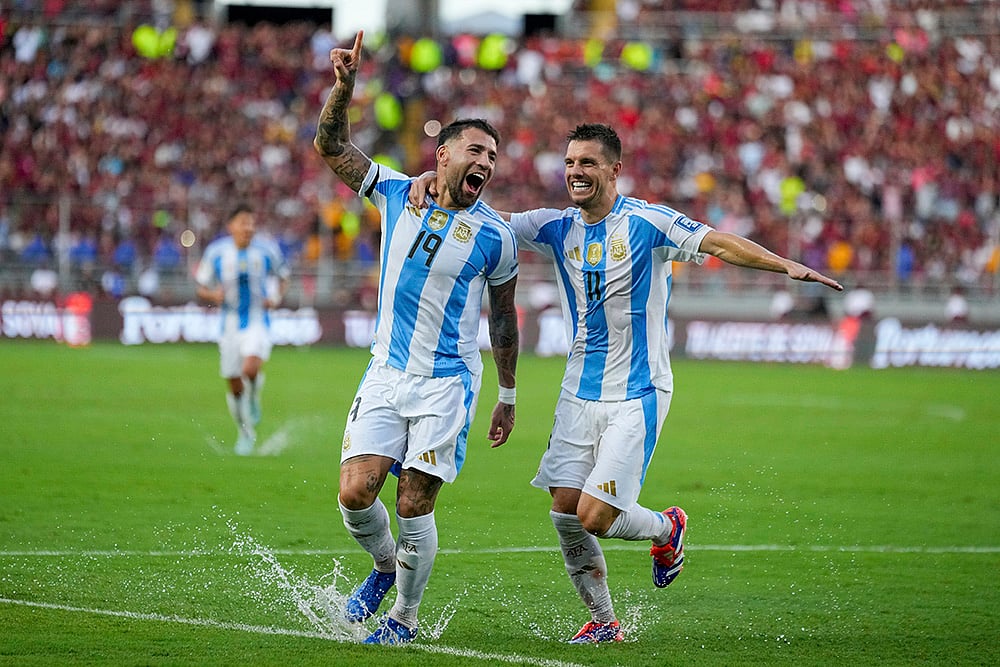 FIFA World Cup 2026 Qualifiers Venezuela vs Argentina photo gallery_Nicolas Otamendi