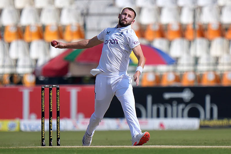 Pakistan vs England 1st Test cricket day 5 photo gallery_Gus Atkinson