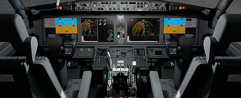 Flight deck of a Boeing 737 Max | 