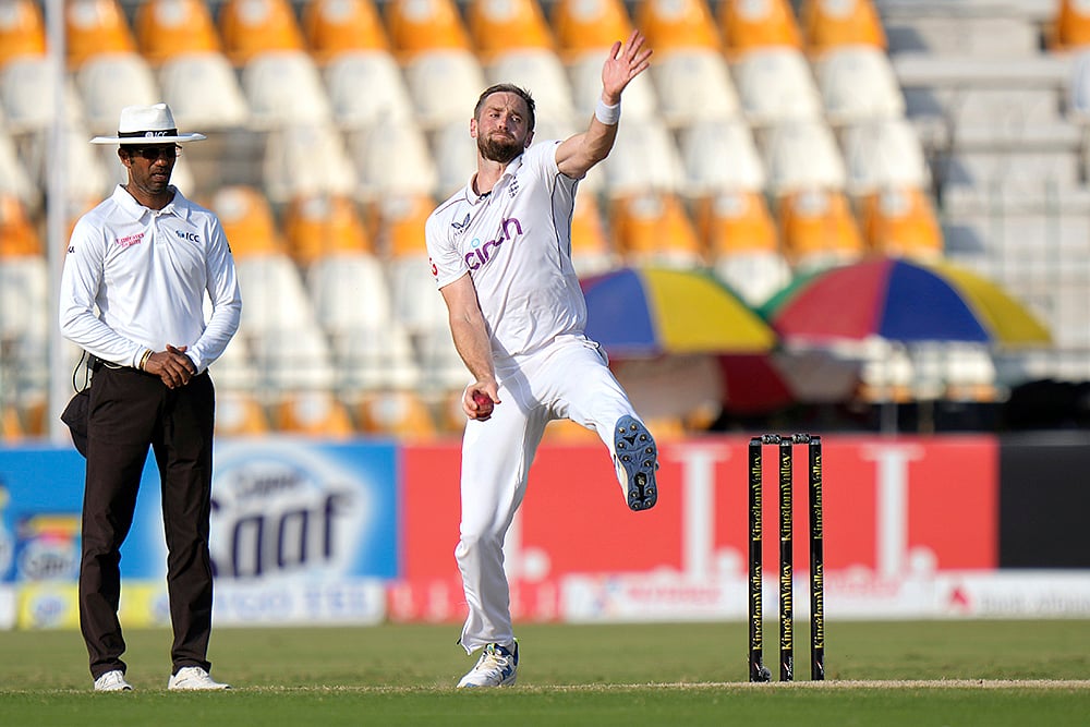 Pakistan vs England 1st test day 4 Cricket photo gallery_Chris Woakes