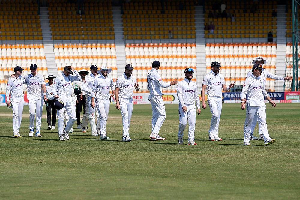 Pakistan vs England 1st Test cricket day 5 photo gallery_Ollie Pope