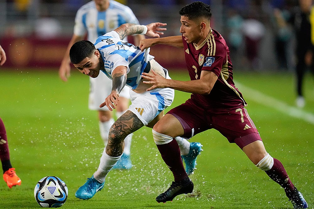 FIFA World Cup 2026 Qualifiers Venezuela vs Argentina photo gallery_Enzo Fernandez