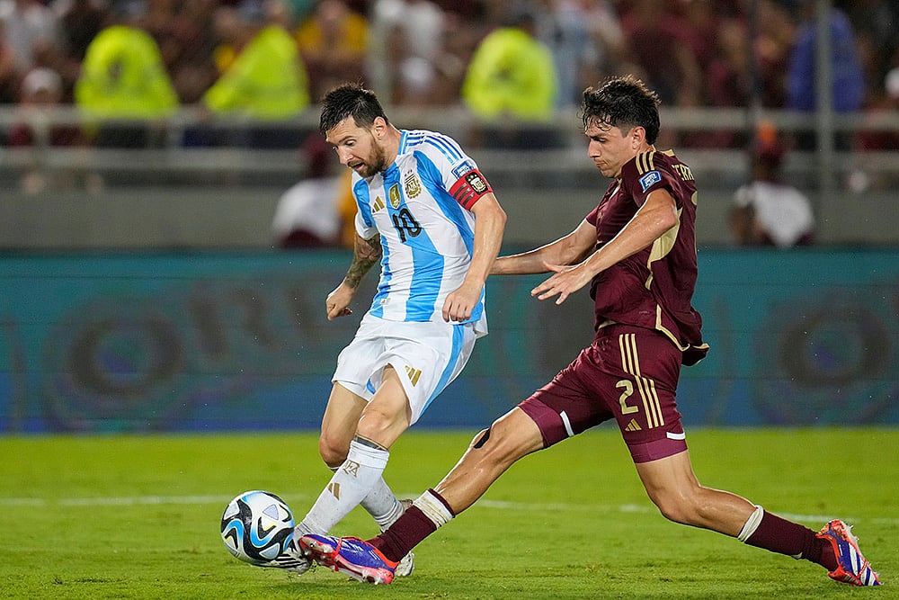 FIFA World Cup 2026 Qualifiers Venezuela vs Argentina photo gallery_Lionel Messi 