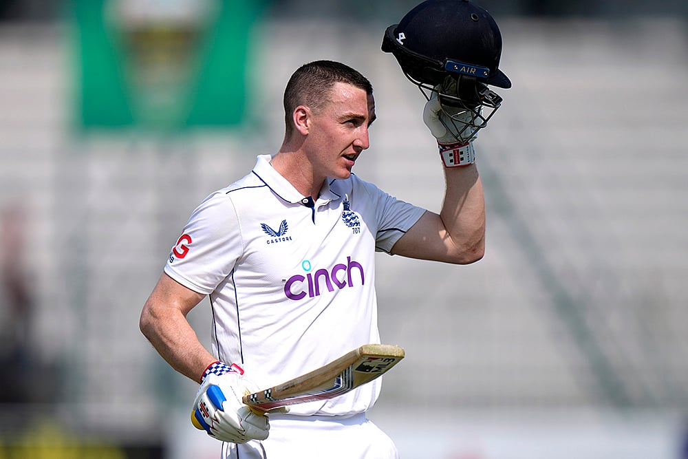 Pakistan vs England 1st test day 4 Cricket photo gallery_Harry Brook 