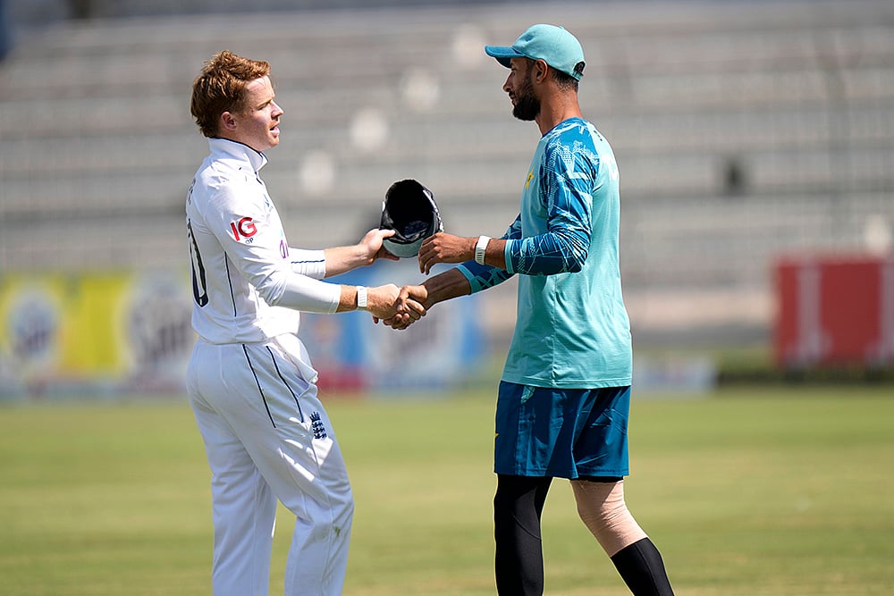 Pakistan vs England 1st Test cricket day 5 photo gallery_Ollie Pope