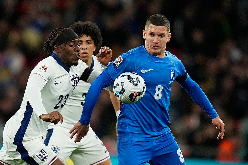 England vs Greece Nations League Soccer in Britain photo gallery_Christos Tzolis