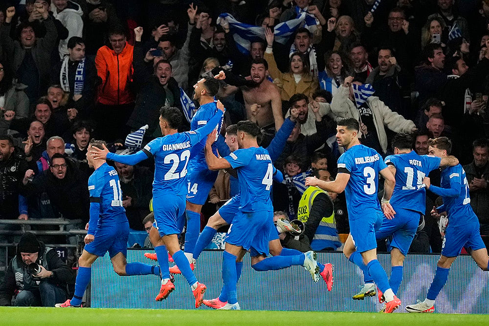 England vs Greece Nations League Soccer in Britain photo gallery_ Vangelis Pavlidis