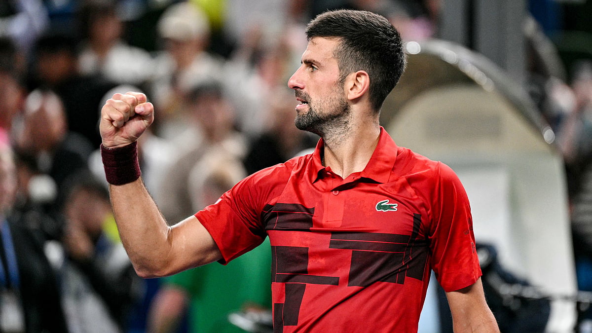 Only Jimmy Connors (164), Roger Federer (157) and Ivan Lendl (146) in the Open Era have reached more ATP event finals than Novak Djokovic (141), in pic.