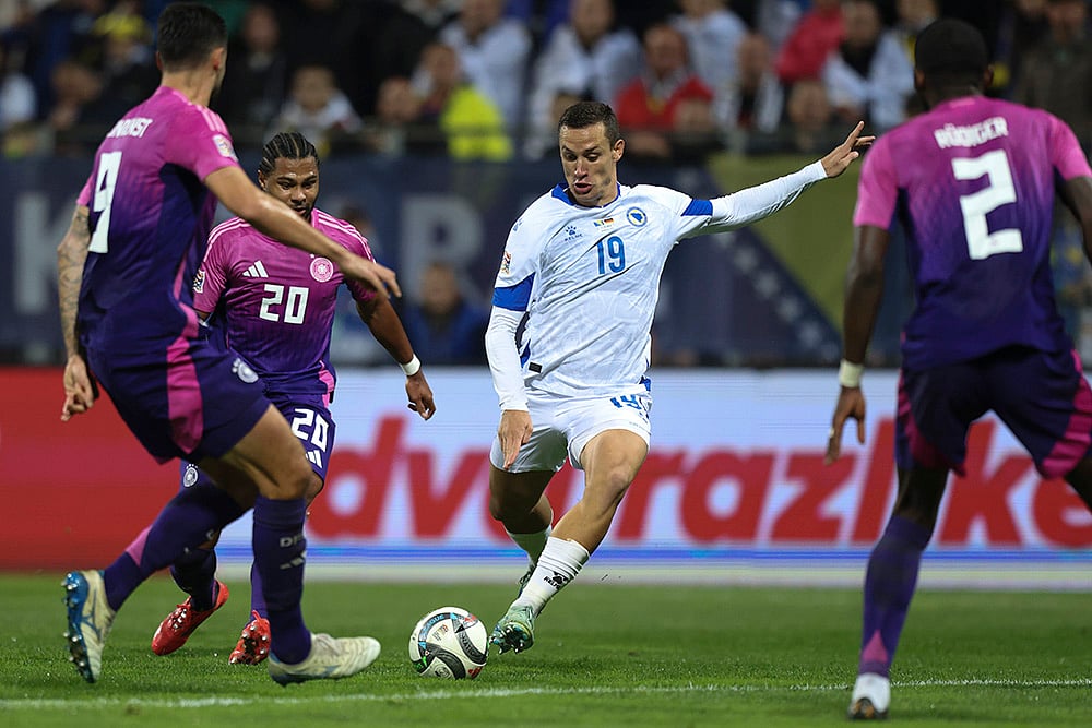 UEFA Nations League Soccer Bosnia vs Germany photo gallery_Dario Saric