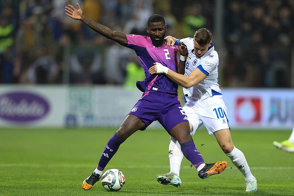 UEFA Nations League Soccer Bosnia vs Germany photo gallery_Antonio Rudiger