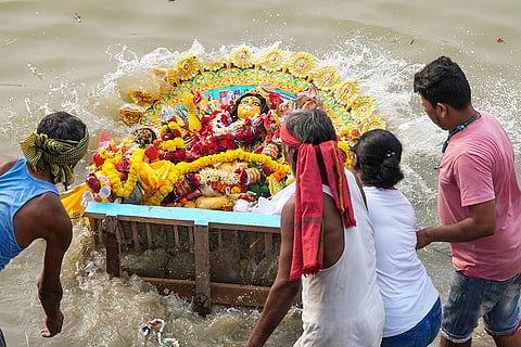 Vijayadashami celebration in Kolkata