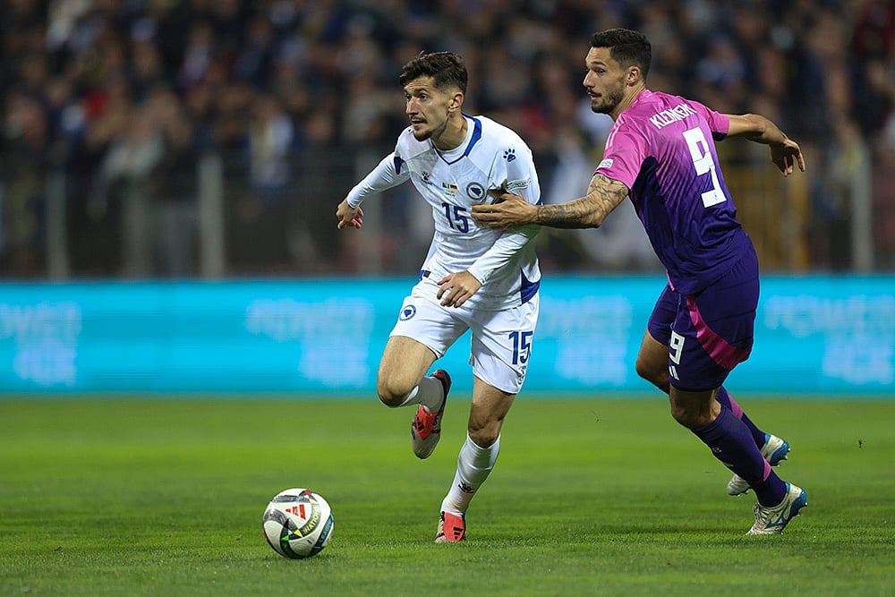 UEFA Nations League Soccer Bosnia vs Germany photo gallery_Armin Gigovic