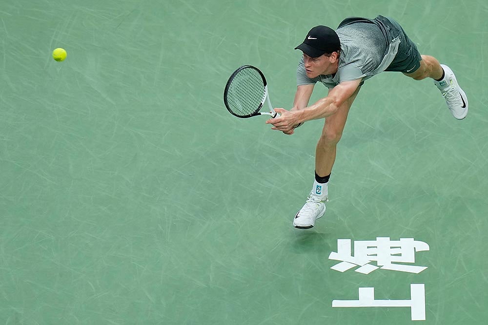 Shanghai Masters Tennis Tournament: Jannik Sinner vs Novak Djokovic