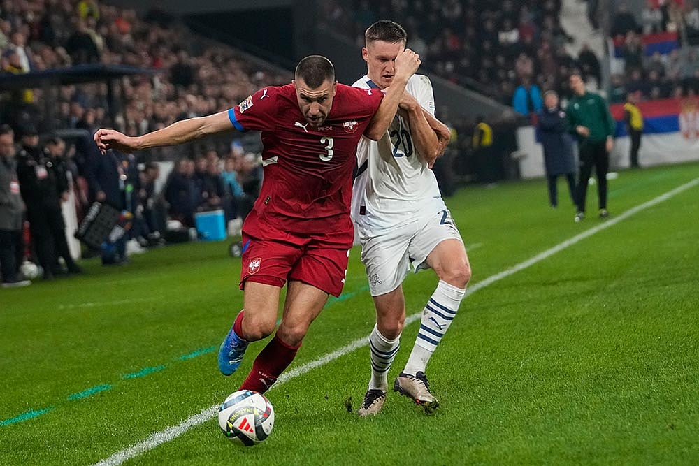 UEFA Nations League Soccer Match: Serbia vs Switzerland