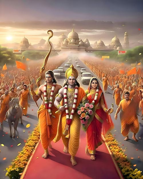 The Homecoming of Lord Rama