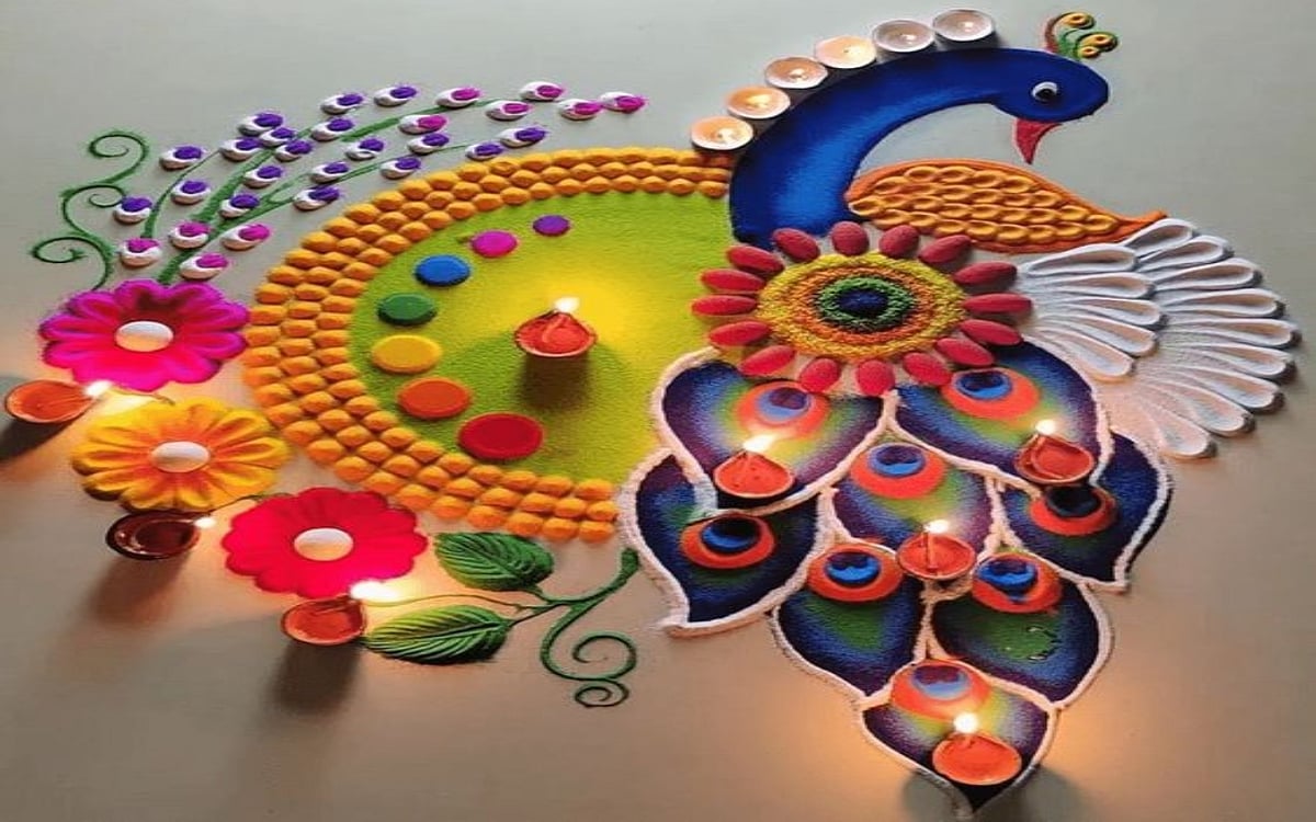 Warmly welcoming Rangoli