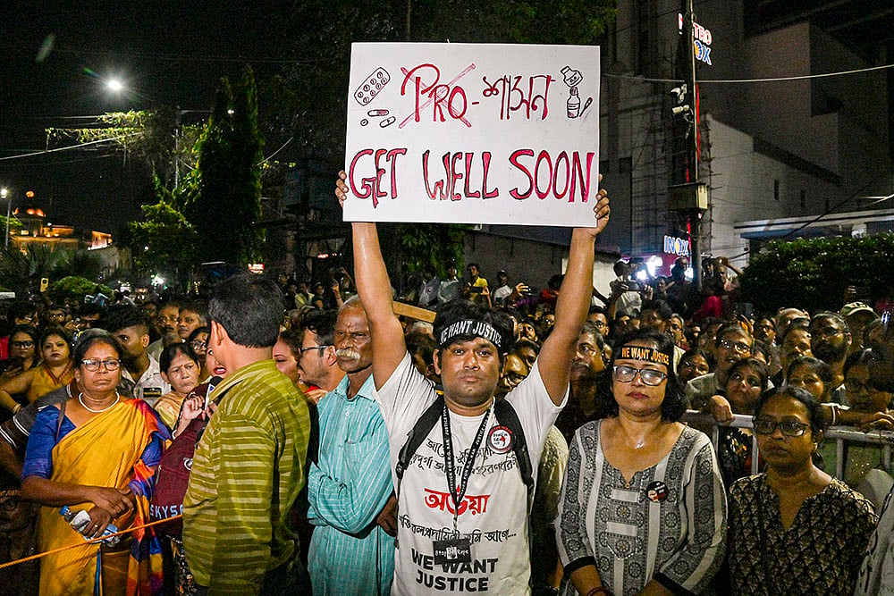 Kolkata doctor rape and murder Junior doctors hunger strike in Kolkata_6