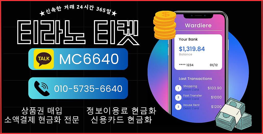 2024년 4분기 소액결제 현금화, 정보이용료 현금화 업체 TOP4 연체 정책 미납 승인