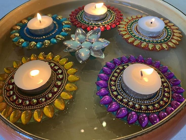 Candles and candle holders decor