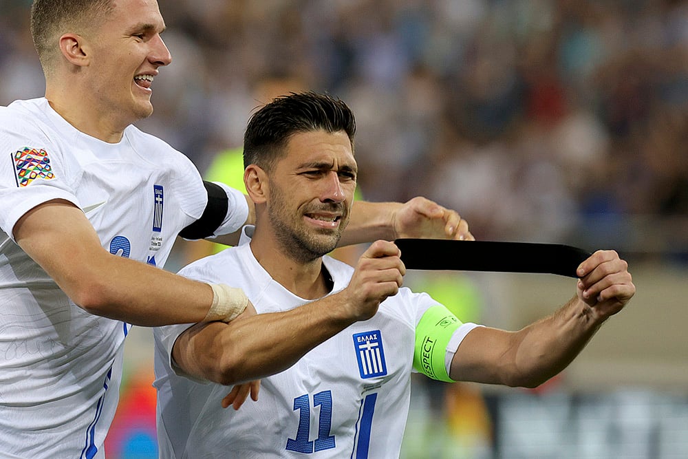 2024-25 UEFA Nations League Soccer Greece vs Ireland Photo gallery_Tasos Bakasetas 