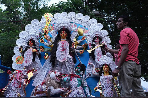 Durga Puja festival in West Bengal