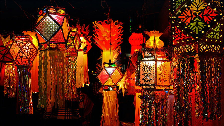 paper lanterns