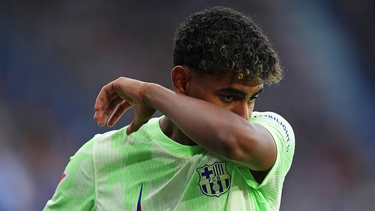 Barcelona's Lamine Yamal