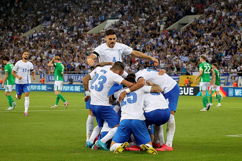 2024-25 UEFA Nations League Soccer Greece vs Ireland Photo gallery_1