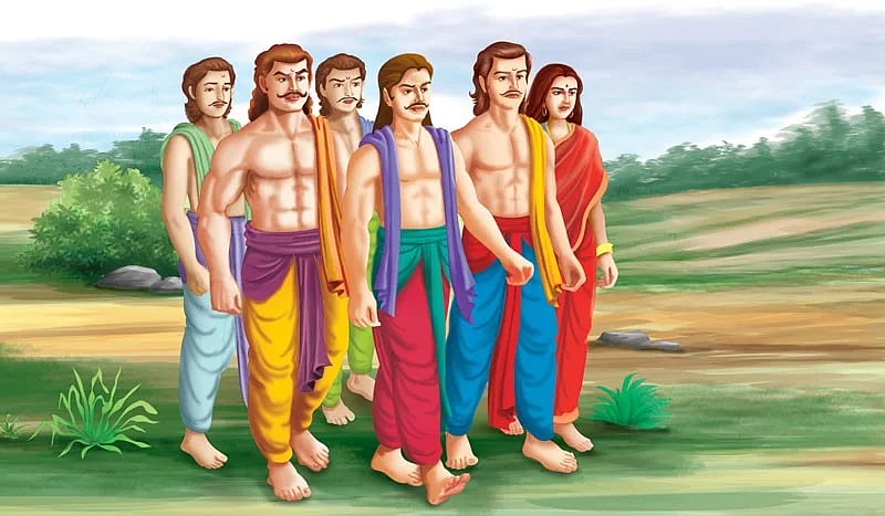 The Return of Pandavas After 13 Years of Exile (Northern India)