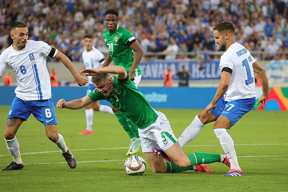 2024-25 UEFA Nations League Soccer Greece vs Ireland Photo gallery_Pantelis Hatzidiakos