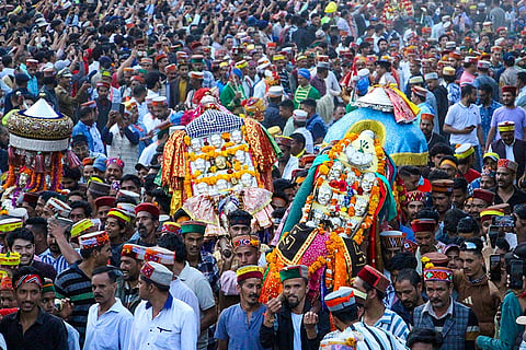 International Dussehra festival in Kullu