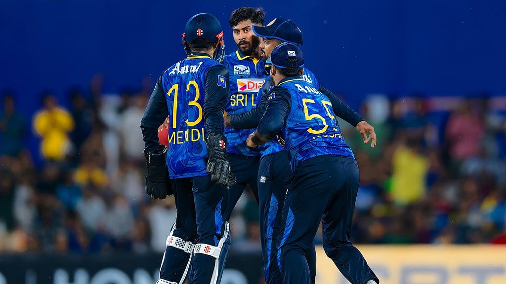 AP : West Indies beat Sri Lanka by five wickets in the first T20I in Dambulla. 